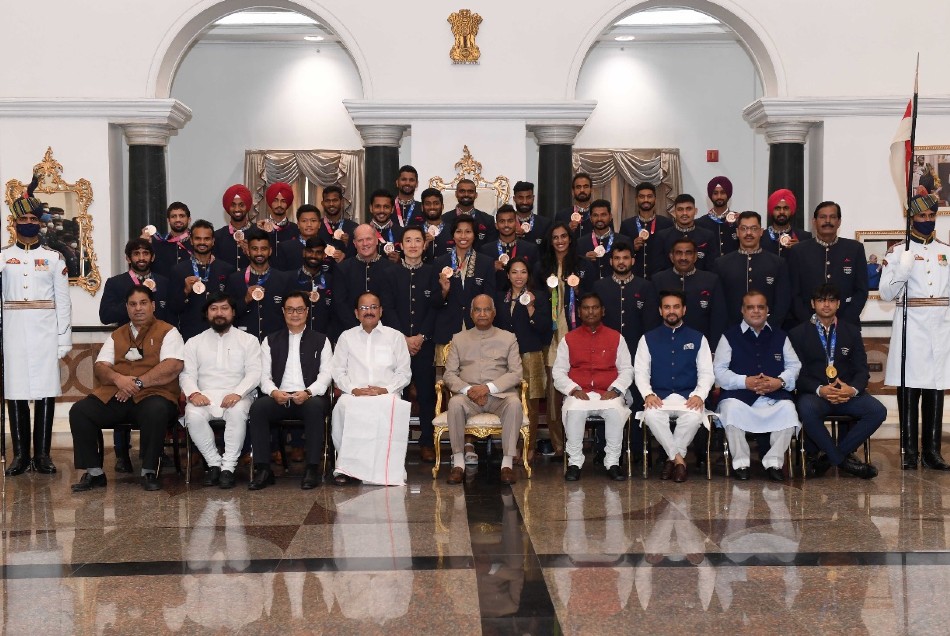 ओलंपिक 2020 के खिलाड़ियों से राष्ट्रपति कोविंद ने की मुलाकात, देश से की बेटियों को ज्यादा मौके देने की अपील