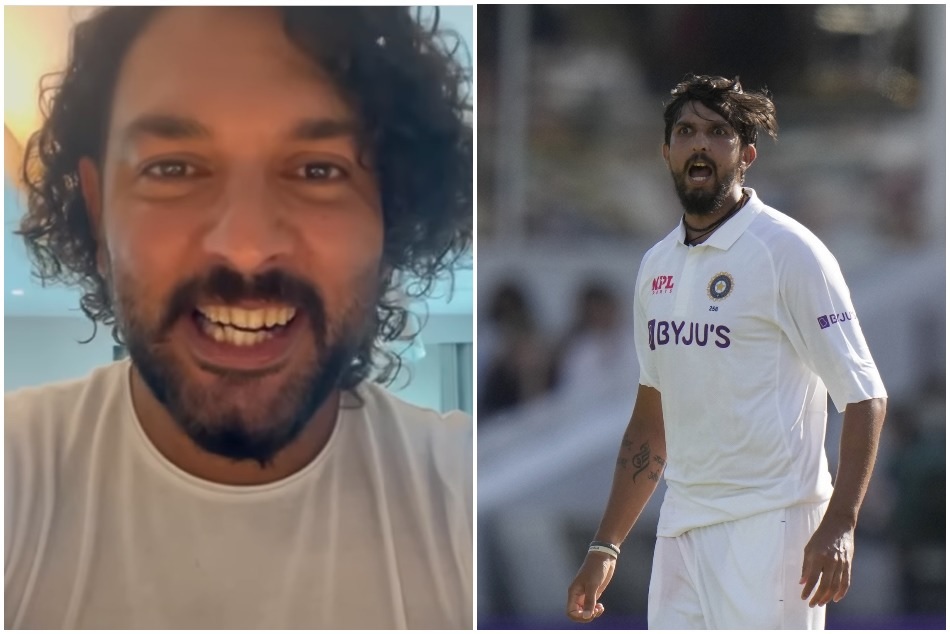 मिमिक्री करके युवराज ने 'लंबू' को दी बर्थडे की शुभकामनाएं, ईशांत ने कहा- पाजी ये कैसा विश है?