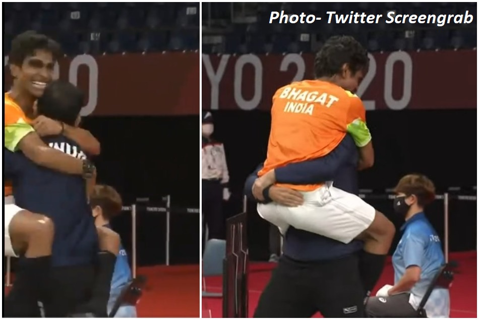 Paralympics: कोच गौरव हुए भावुक, कहा- उम्मीद नहीं थी प्रमोद जीत के बाद गोदी में कूद जाएंगे