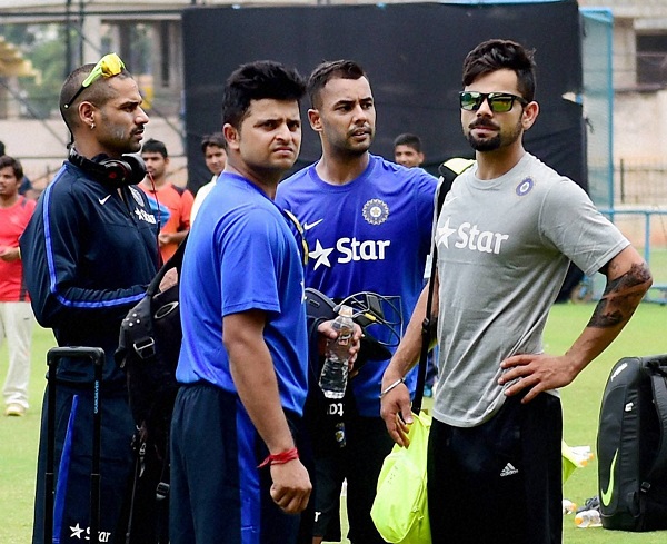 विराट कोहली को नंबर 3 पर रखा-