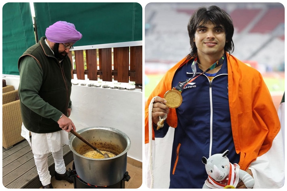 कैप्टन अमरिंदर सिंह बनेंगे शेफ, ओलंपिक पदक विजेताओं को खिलाएंगे खाना