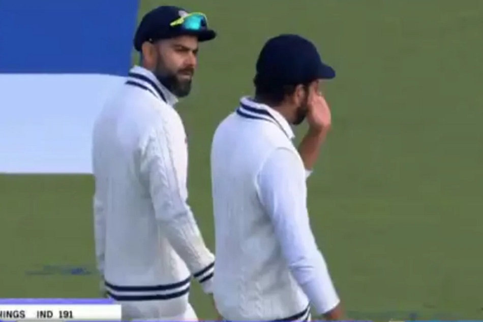 रोहित शर्मा ने जाहिर की नाराजगी तो हंसते हुए नजर आए विराट कोहली