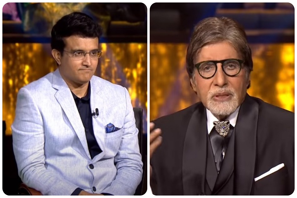 गांगुली ने अमिताभ से कहा- कोहली को चुनाैती मत दो, वो बिना शर्ट के...