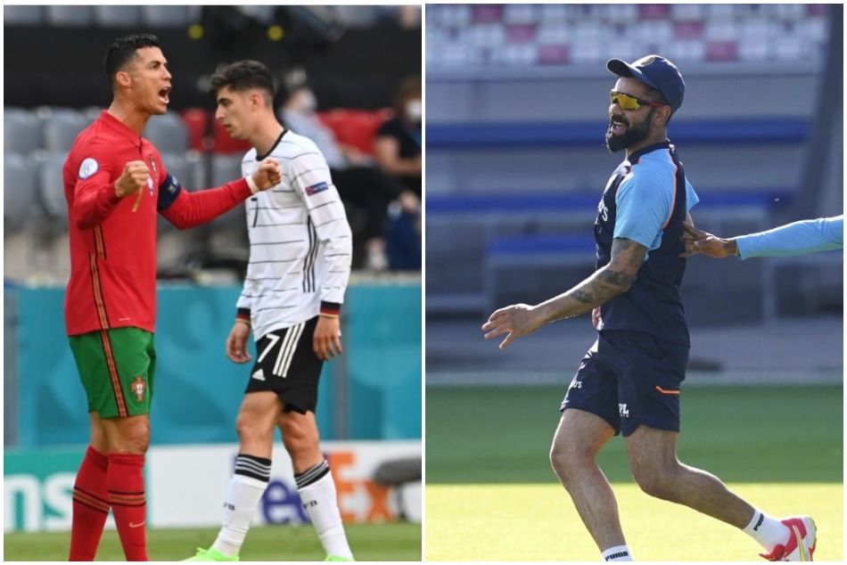 एक शहर में दो लीजेंड- मैनचेस्टर में कोहली और रोनाल्डो की मौजूदगी ने बढ़ाया उत्साह