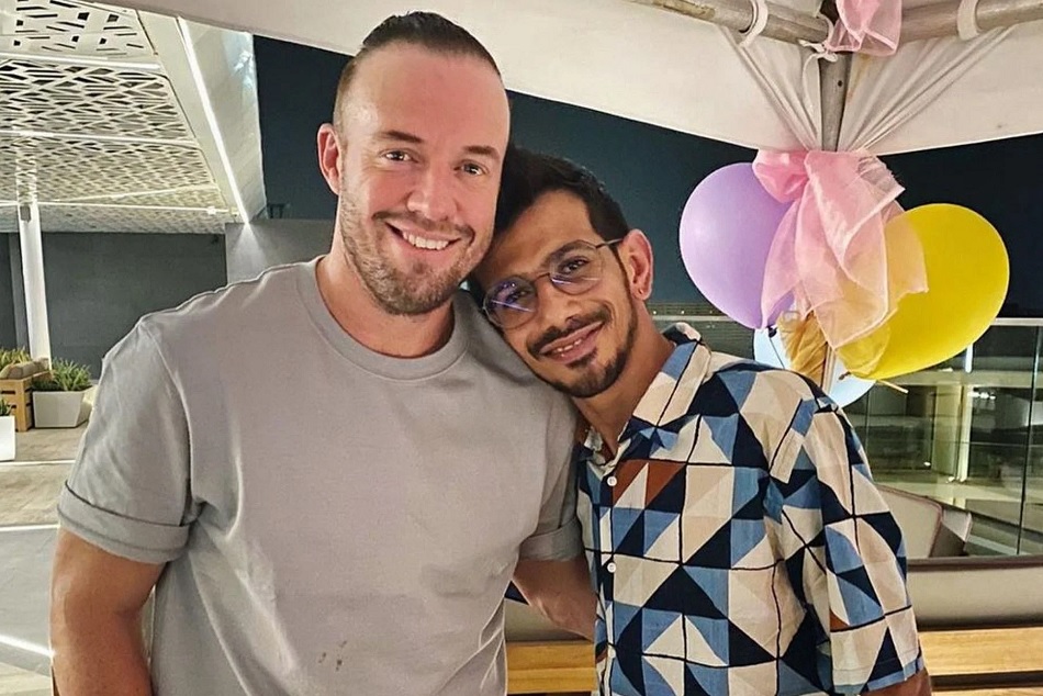 'आपके पास सोने का दिल है, लव यू सर', युजवेंद्र चहल ने डिविलियर्स के लिए लिखा संदेश