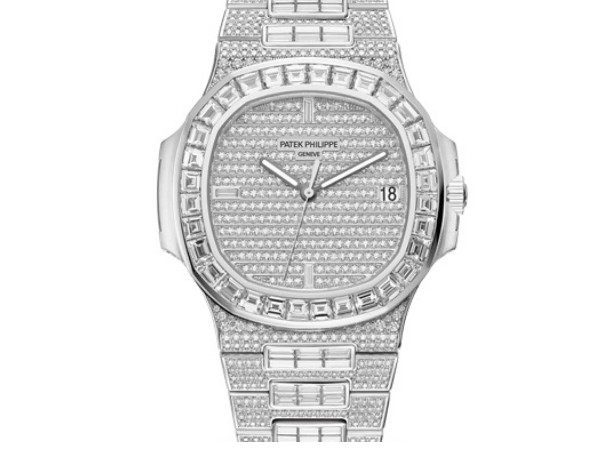 पाटेक फिलिप नॉटिलस 18k व्हाइट गोल्ड (Patek Philippe Nautilus 18k White Gold)