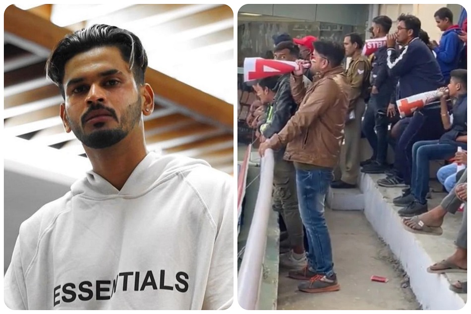 '10 रूपए की पेप्सी, अय्यर भाई सेक्सी', स्टेडियम में बैठे दर्शकों ने लगाए नारे