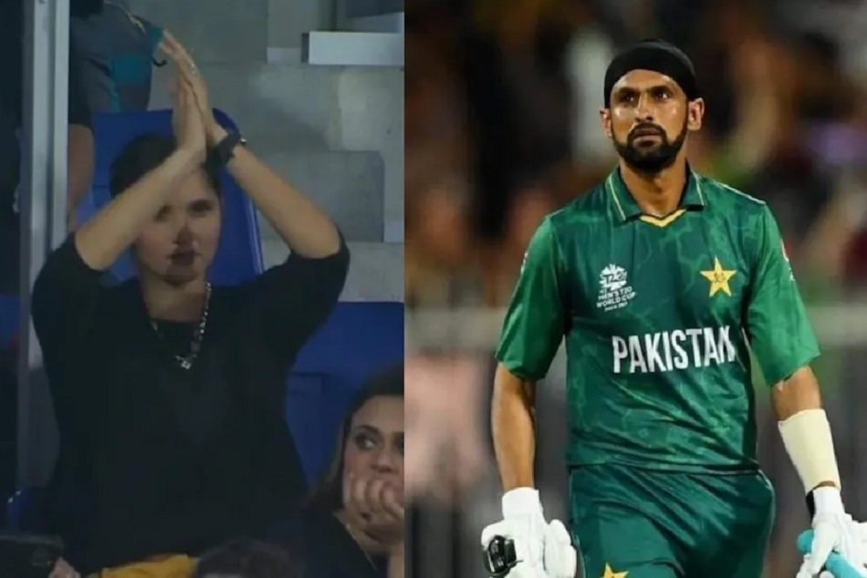 शोएब मलिक ने जड़े 6 छक्के, खुशी में झूम उठी सानिया मिर्जा, तस्वीरें वायरल