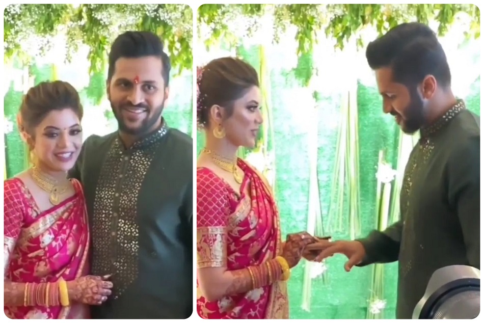 शार्दुल ठाकुर ने गर्लफ्रेंड मिताली से की सगाई, सामने आई फोटो और वीडियो