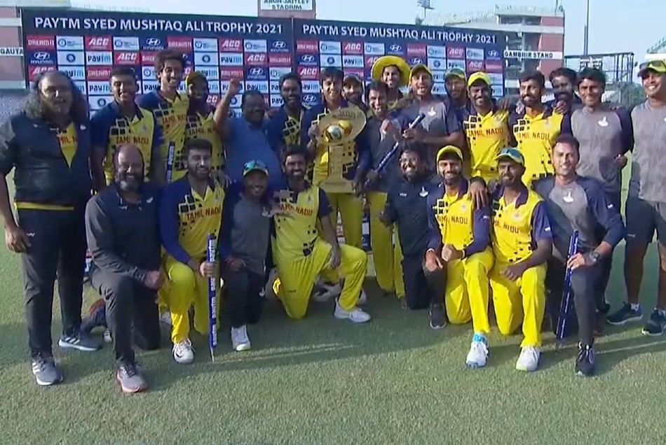 SMAT फाइनल मैच की आखिरी गेंद पर छक्का जड़ शाहरुख खान बने जीत के हीरो, तमिलनाडु ने तीसरी बार जीता खिताब