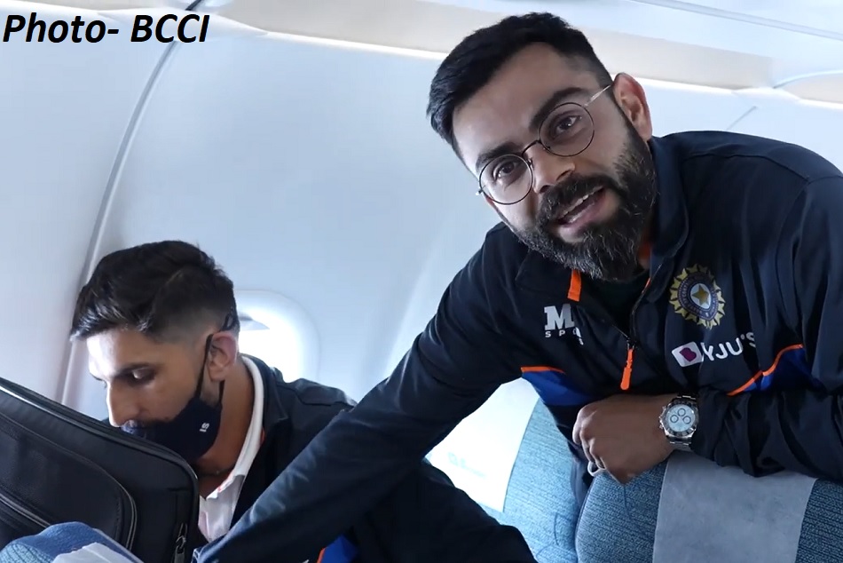 Virat Kohli in funny mood during way to South Africa, Ishant Sharma got annoyed- Watch Video