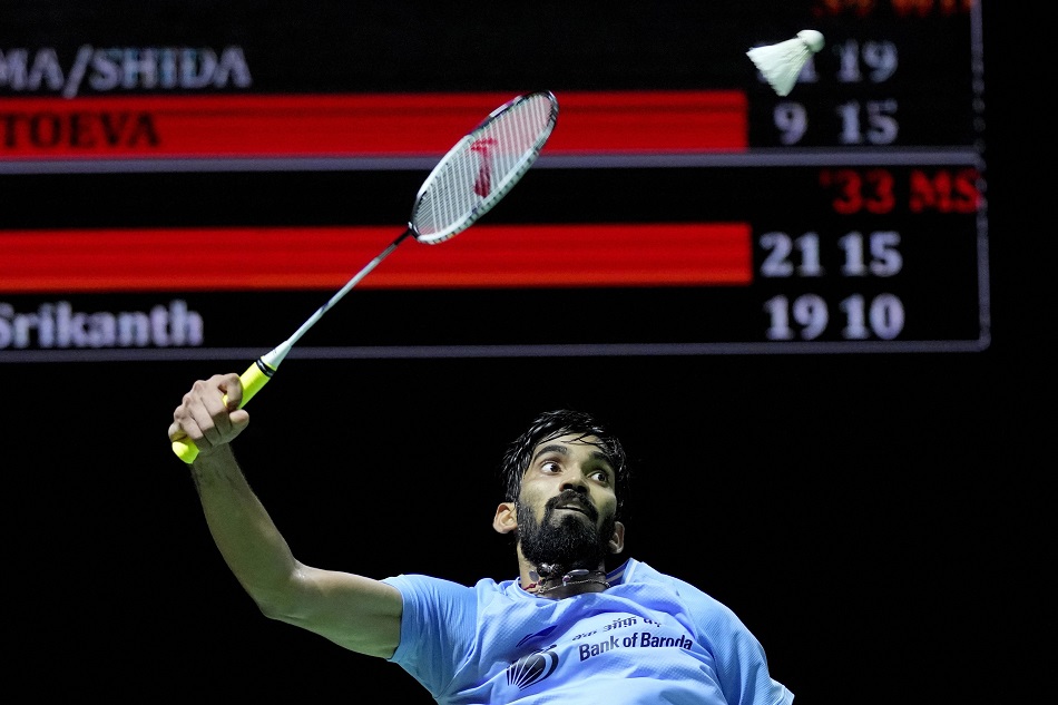 Kidambi Srikanth becoming first Indian man to reach the finals of BWF World Badminton Championships