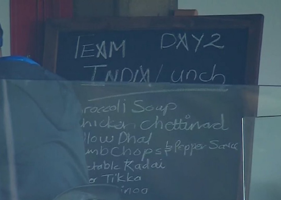 सेंचुरियन टेस्ट के दूसरे दिन वायरल हुआ टीम इंडिया का मेन्यू, 'चिकन चेत्तीनाद' की खास चर्चा