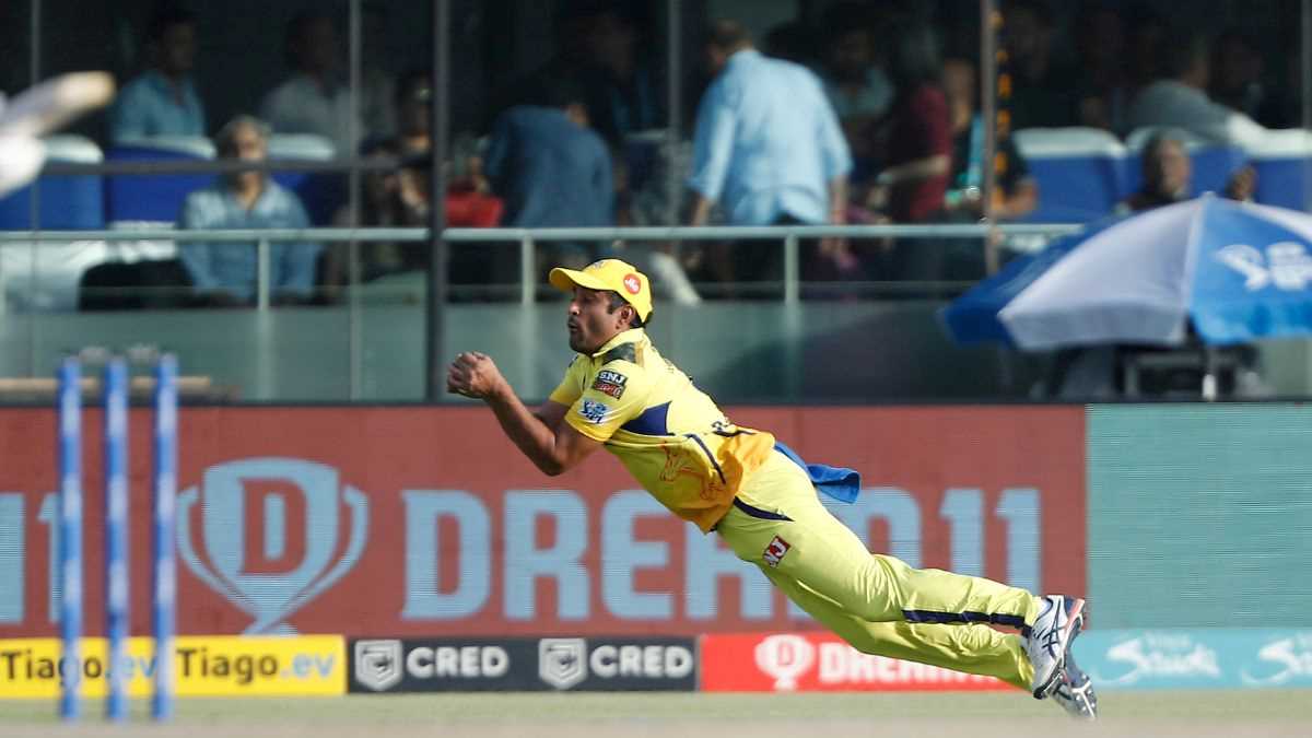 DC vs CSK: अम्बाती रायडू ने पकड़ा सनसनीखेज कैच, 37 की उम्र में इस फील्डिंग का वीडियो वायरल