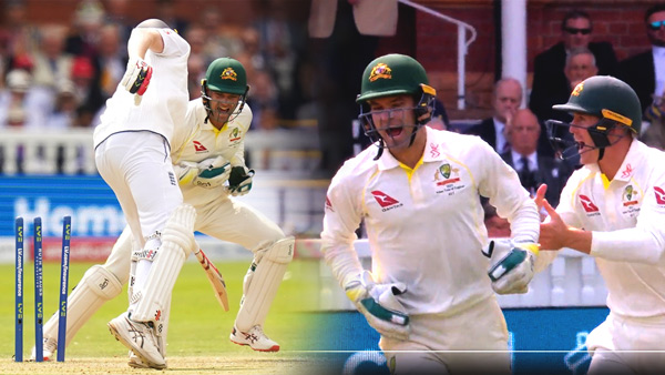 Alex Carey sensational stumping 