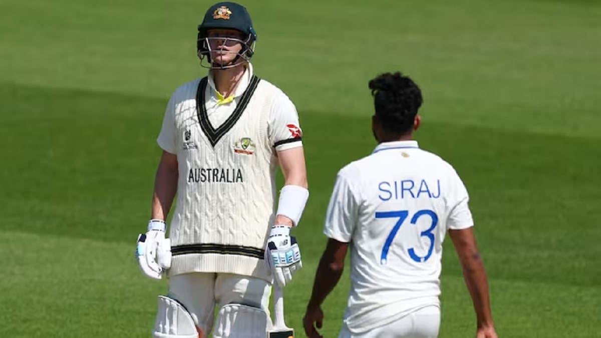 WTC Final 2023: स्टीव स्मिथ और मोहम्मद सिराज के बीच क्यों हुई बहस? तीखी नोकझोंक का Video आया सामने