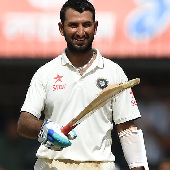 विराट कोहली, क्रिकेट, पुजारा