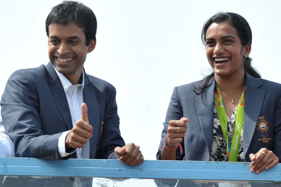 गोपीचंद, पी वी सिंधू