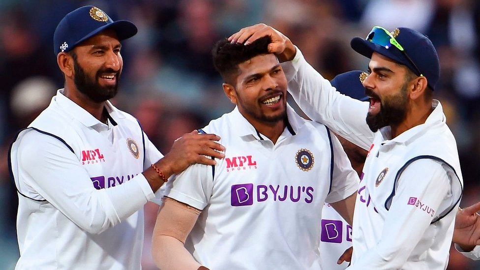 गेंदबाजी में भारत दे रहा कड़ी टक्कर